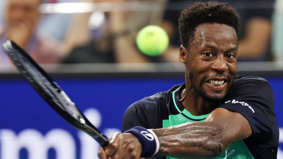 Source-supplied image for: Gael Monfils had no Grand Slams, but he leaves a legacy
