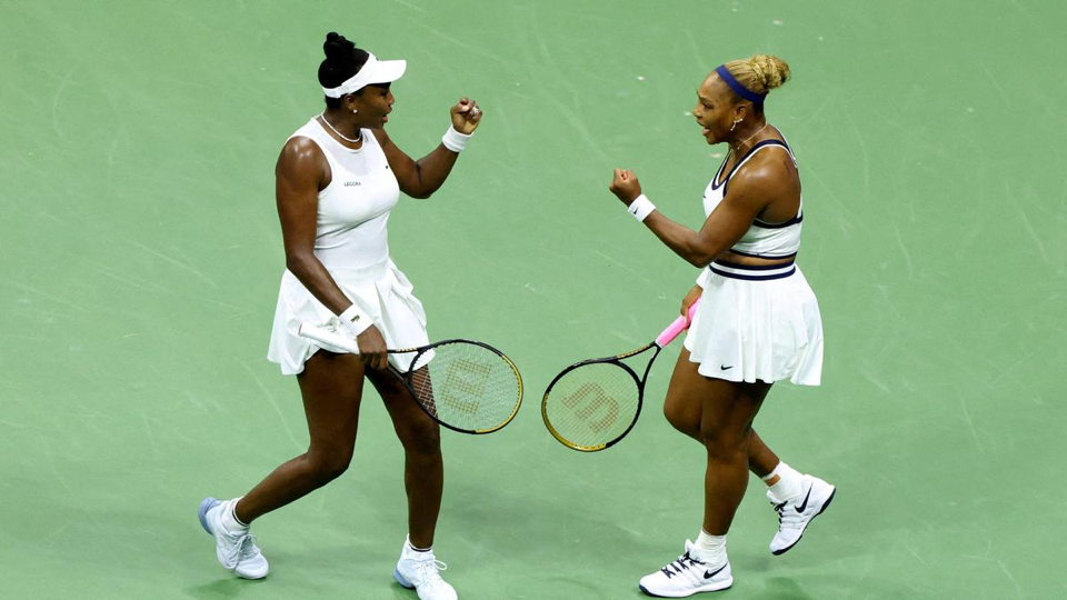Source-supplied image for: Williams sisters’ U.S. Open comeback ends in first-round defeat