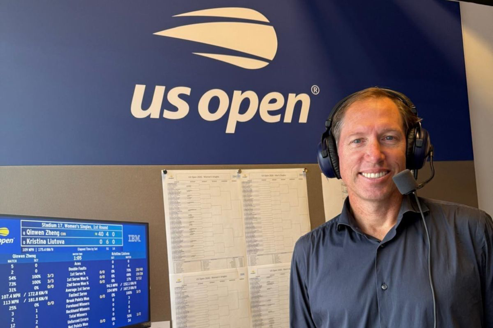 Source-supplied image for: EXCLUSIVE | The story that still makes tennis commentator Robbie Koenig laugh
