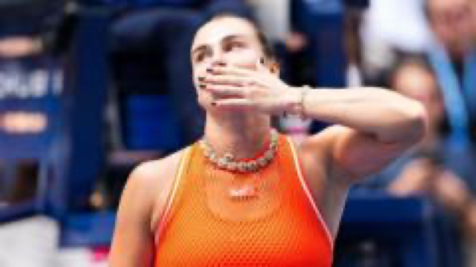 Source-supplied image for: 'It's so strong' - Sabalenka halts play over cannabis smell